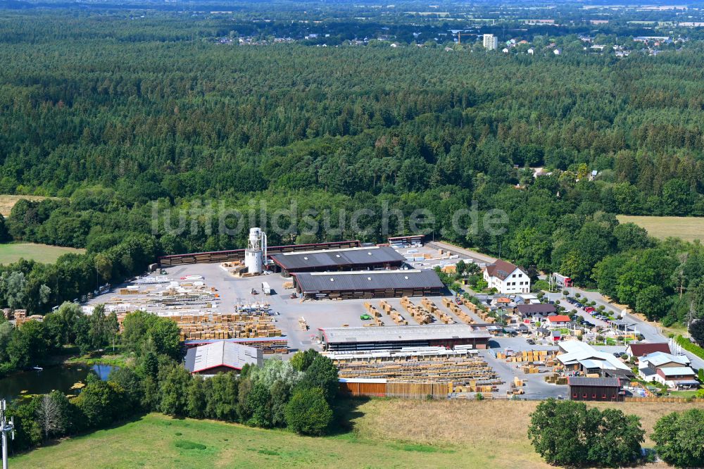 Daldorf von oben - Werksgelände der Bernd Jorkisch GmbH & Co. KG in Daldorf im Bundesland Schleswig-Holstein, Deutschland