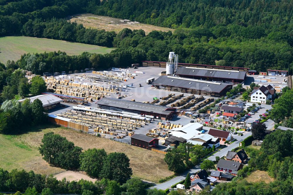 Luftbild Daldorf - Werksgelände der Bernd Jorkisch GmbH & Co. KG in Daldorf im Bundesland Schleswig-Holstein, Deutschland