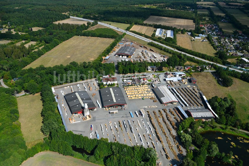 Luftbild Daldorf - Werksgelände der Bernd Jorkisch GmbH & Co. KG in Daldorf im Bundesland Schleswig-Holstein, Deutschland