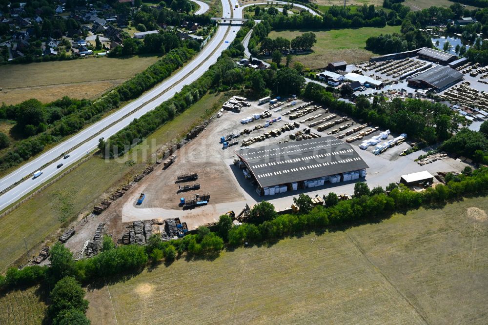 Luftbild Daldorf - Werksgelände der Bernd Jorkisch GmbH & Co. KG in Daldorf im Bundesland Schleswig-Holstein, Deutschland