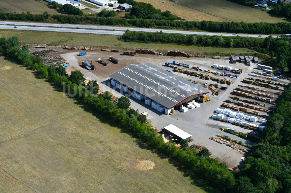 Luftaufnahme Daldorf - Werksgelände der Bernd Jorkisch GmbH & Co. KG in Daldorf im Bundesland Schleswig-Holstein, Deutschland