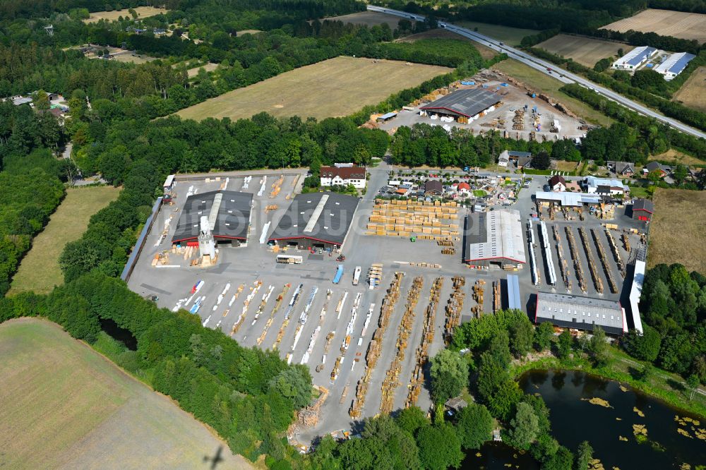 Luftbild Daldorf - Werksgelände der Bernd Jorkisch GmbH & Co. KG in Daldorf im Bundesland Schleswig-Holstein, Deutschland