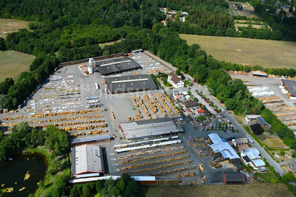 Luftbild Daldorf - Werksgelände der Bernd Jorkisch GmbH & Co. KG in Daldorf im Bundesland Schleswig-Holstein, Deutschland