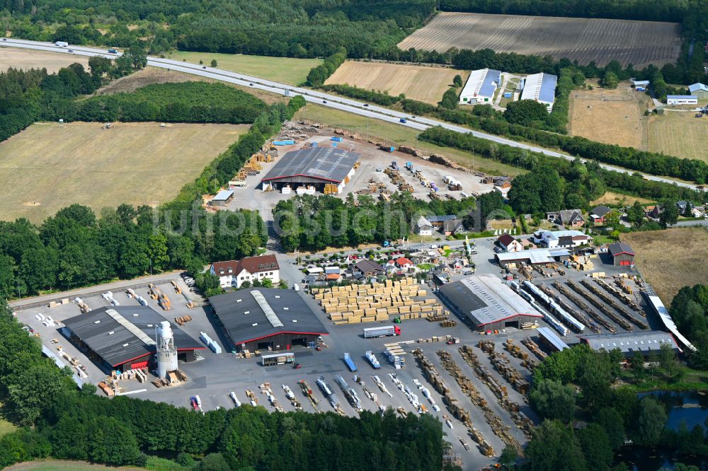 Luftbild Daldorf - Werksgelände der Bernd Jorkisch GmbH & Co. KG in Daldorf im Bundesland Schleswig-Holstein, Deutschland