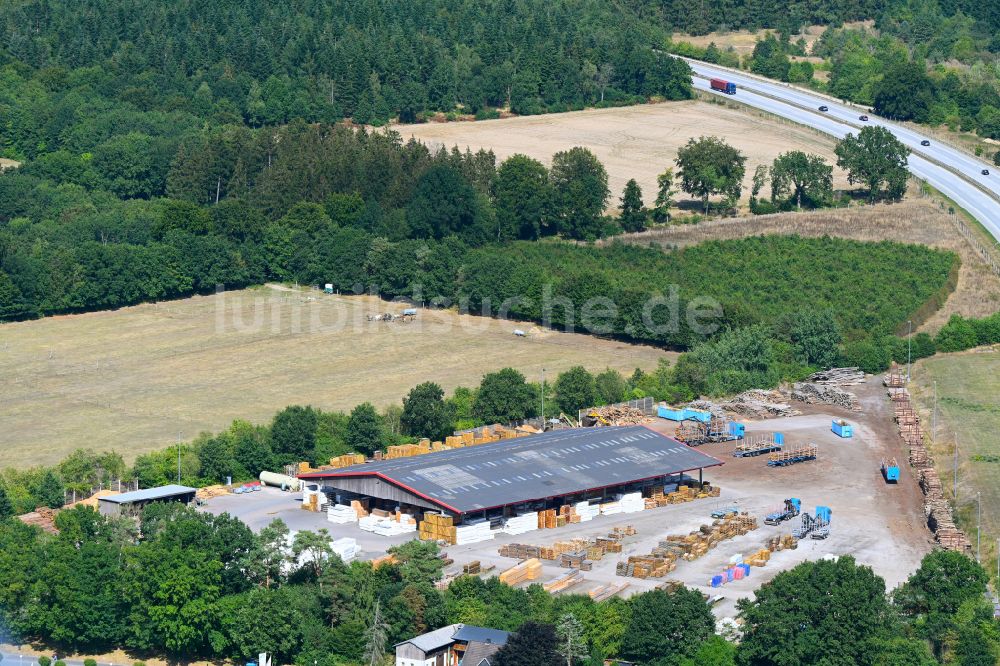 Luftaufnahme Daldorf - Werksgelände der Bernd Jorkisch GmbH & Co. KG in Daldorf im Bundesland Schleswig-Holstein, Deutschland