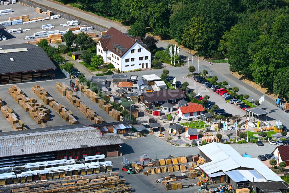 Luftbild Daldorf - Werksgelände der Bernd Jorkisch GmbH & Co. KG in Daldorf im Bundesland Schleswig-Holstein, Deutschland