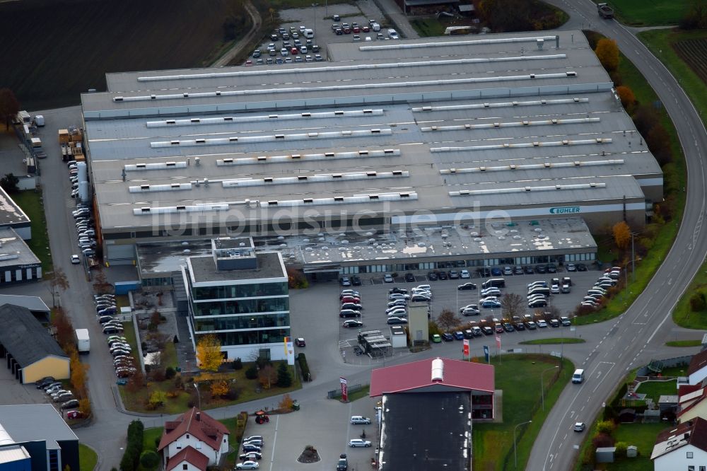 Luftaufnahme Beilngries - Werksgelände der Bühler GmbH in Beilngries im Bundesland Bayern, Deutschland