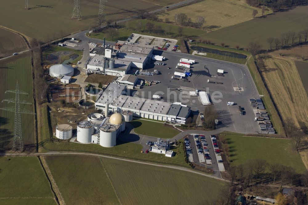 Marl von oben - Werksgelände des Biodiesel Produzenten Refood GmbH & Co.kg an der Rennbachstraße in Marl im Ruhrgebiet in Nordrhein-Westfalen NRW