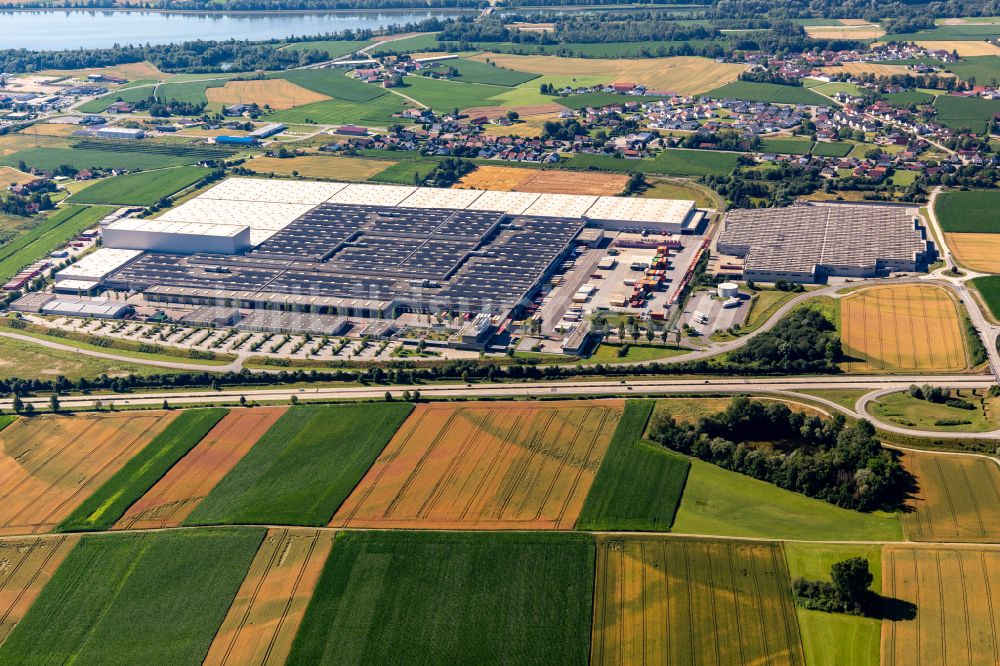 Dingolfing aus der Vogelperspektive: Werksgelände BMW-Werk 2.70 Dynamikzentrum in Dingolfing im Bundesland Bayern, Deutschland