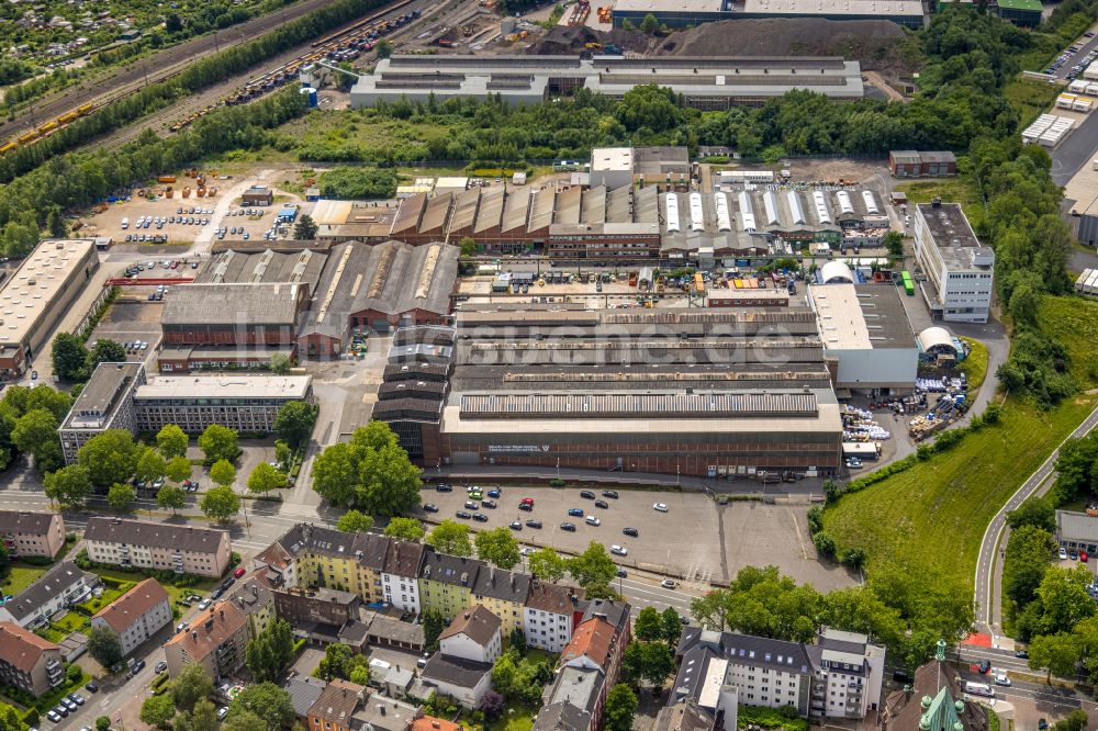 Luftbild Bochum - Werksgelände der Bochumer Eisenhütte GmbH & Co. KG in Bochum im Bundesland Nordrhein-Westfalen, Deutschland