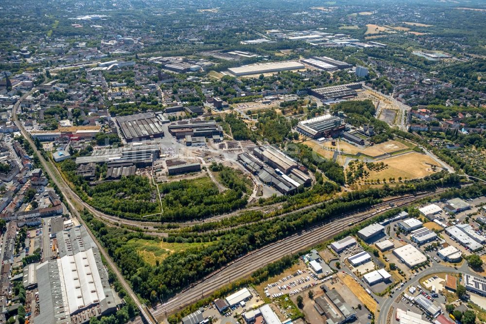 Luftaufnahme Bochum - Werksgelände der Bochumer Verein Verkehrstechnik GmbH in Bochum im Bundesland Nordrhein-Westfalen, Deutschland