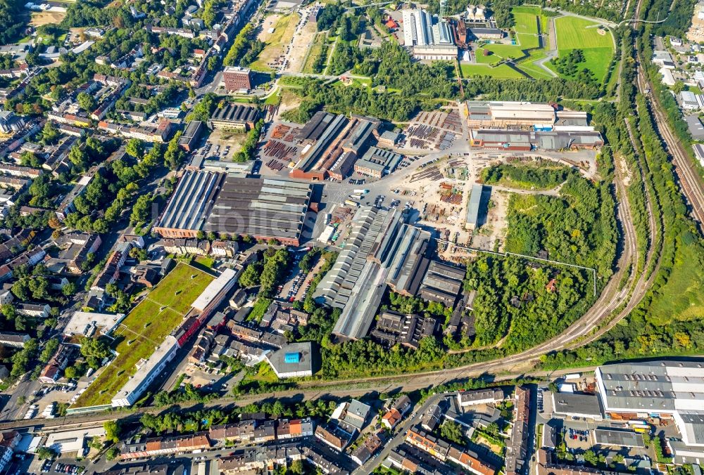 Luftbild Bochum - Werksgelände der Bochumer Verein Verkehrstechnik GmbH in Bochum im Bundesland Nordrhein-Westfalen, Deutschland