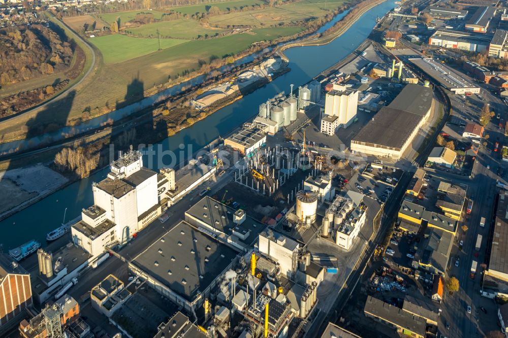 Luftaufnahme Hamm - Werksgelände der Brökelmann + Co., Ölmühle und Verwaltungs-GmbH in Hamm im Bundesland Nordrhein-Westfalen, Deutschland