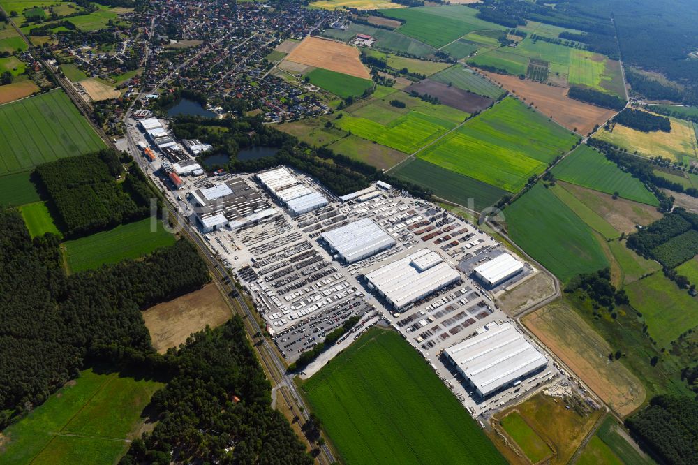 Luftbild Wittingen - Werksgelände der H. Butting GmbH & Co. KG im Ortsteil Knesebeck in Wittingen im Bundesland Niedersachsen, Deutschland