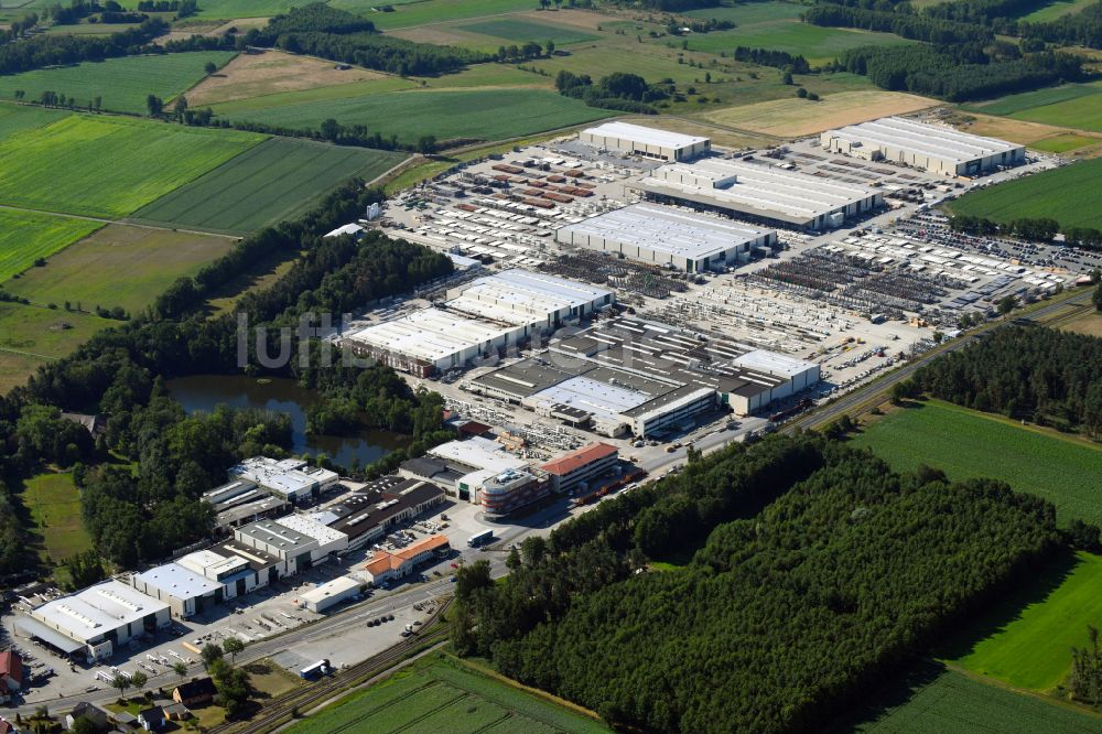 Luftbild Wittingen - Werksgelände der H. Butting GmbH & Co. KG im Ortsteil Knesebeck in Wittingen im Bundesland Niedersachsen, Deutschland