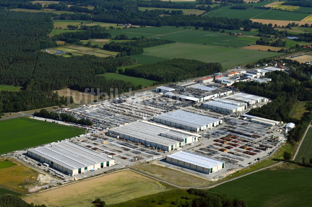 Luftbild Wittingen - Werksgelände der H. Butting GmbH & Co. KG im Ortsteil Knesebeck in Wittingen im Bundesland Niedersachsen, Deutschland