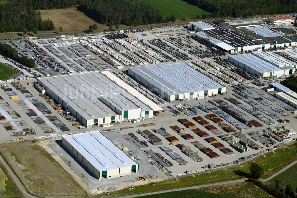 Luftaufnahme Wittingen - Werksgelände der H. Butting GmbH & Co. KG im Ortsteil Knesebeck in Wittingen im Bundesland Niedersachsen, Deutschland