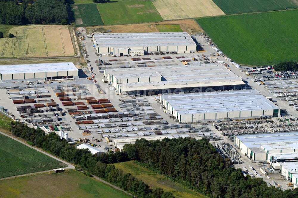 Luftbild Wittingen - Werksgelände der H. Butting GmbH & Co. KG im Ortsteil Knesebeck in Wittingen im Bundesland Niedersachsen, Deutschland