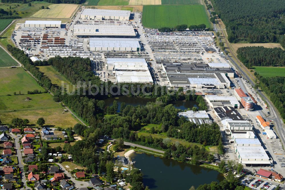 Luftaufnahme Wittingen - Werksgelände der H. Butting GmbH & Co. KG im Ortsteil Knesebeck in Wittingen im Bundesland Niedersachsen, Deutschland