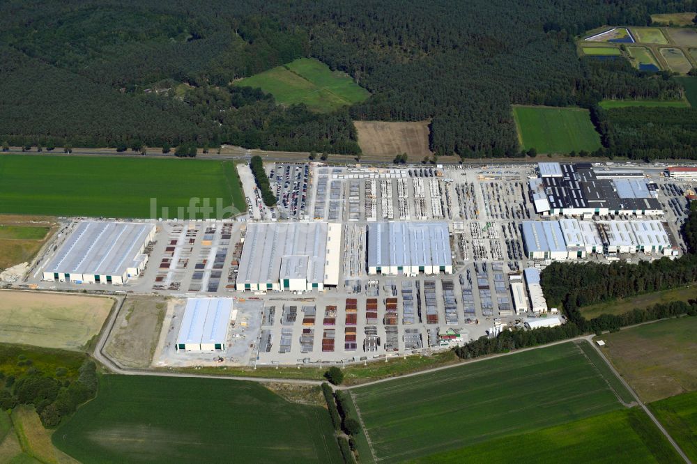 Luftaufnahme Wittingen - Werksgelände der H. Butting GmbH & Co. KG im Ortsteil Knesebeck in Wittingen im Bundesland Niedersachsen, Deutschland