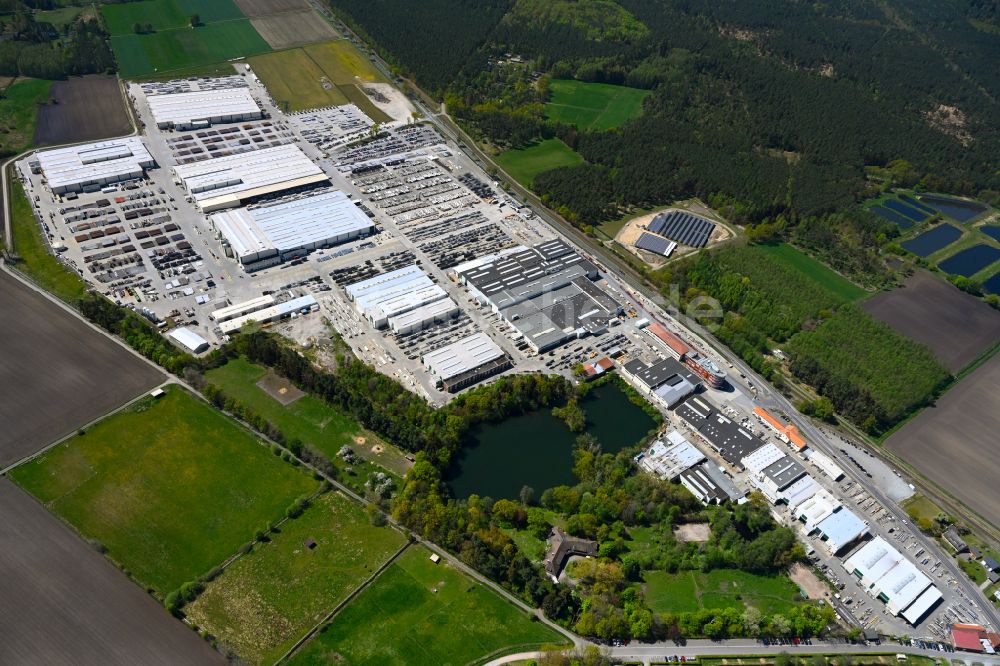 Luftbild Wittingen - Werksgelände der H. Butting GmbH & Co. KG im Ortsteil Knesebeck in Wittingen im Bundesland Niedersachsen, Deutschland