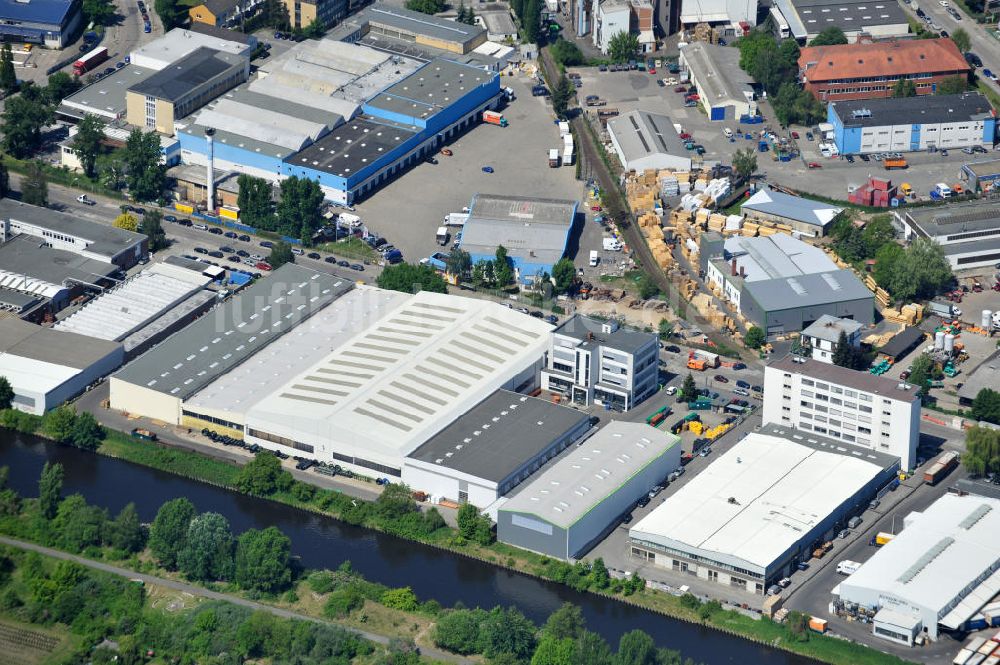 Luftbild Berlin - Werksgelände der Carl Spaeter GmbH an der Nobelstraße 33 in Berlin