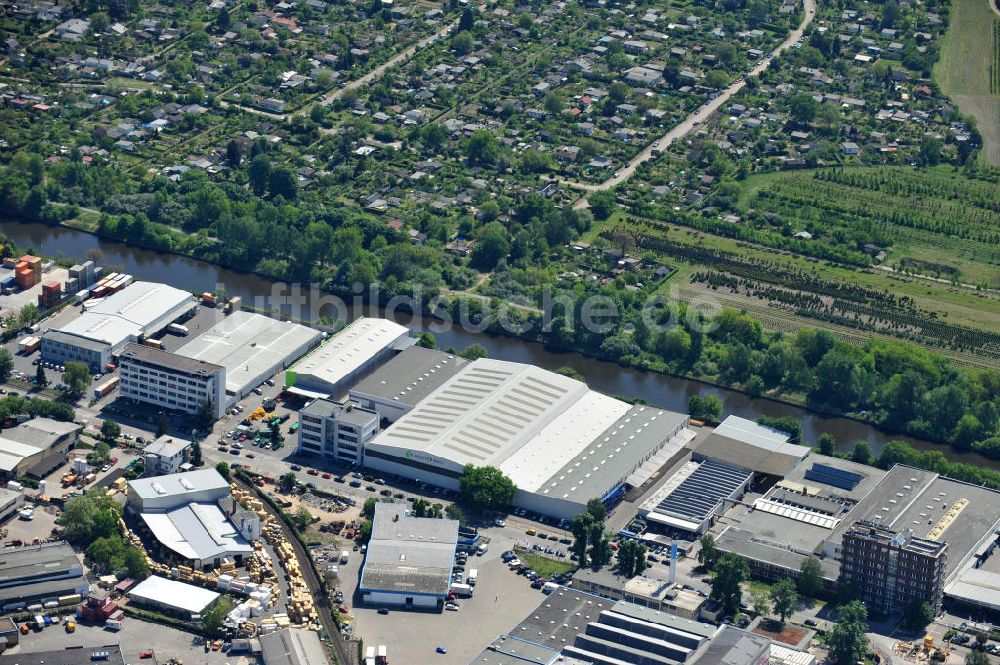 Luftbild Berlin - Werksgelände der Carl Spaeter GmbH an der Nobelstraße 33 in Berlin