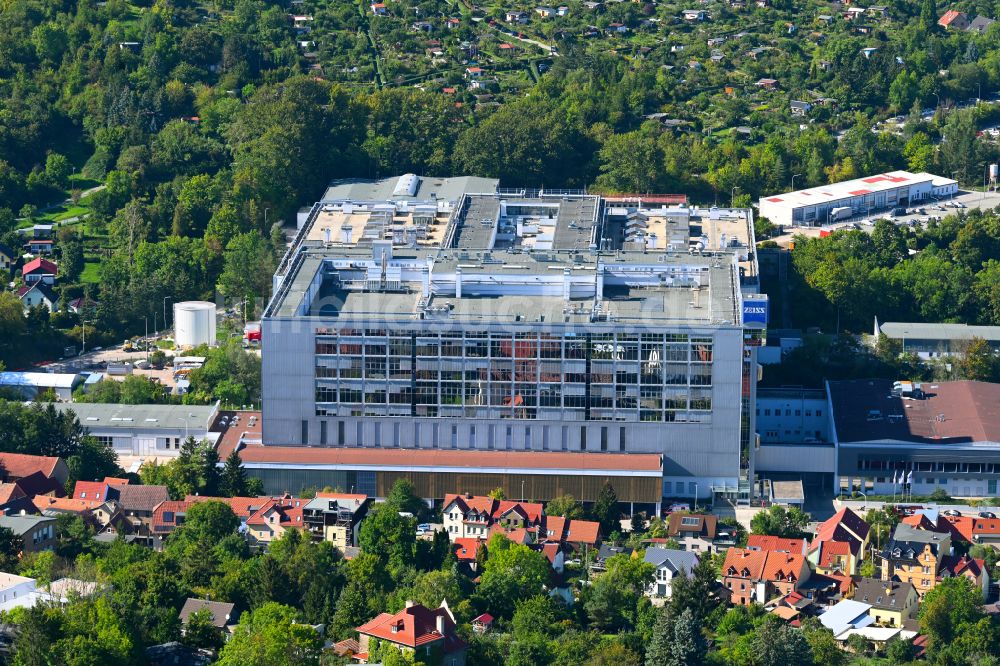 Luftbild Jena - Werksgelände der Carl Zeiss Microscopy GmbH in Jena im Bundesland Thüringen, Deutschland