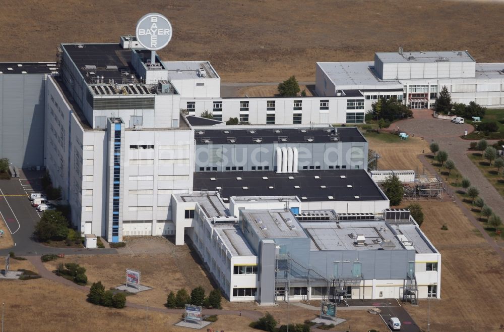 Luftbild Bitterfeld-Wolfen - Werksgelände des Chemieproduzenten der Bayer Bitterfeld GmbH im Chemiepark im Ortsteil Greppin in Bitterfeld-Wolfen im Bundesland Sachsen-Anhalt