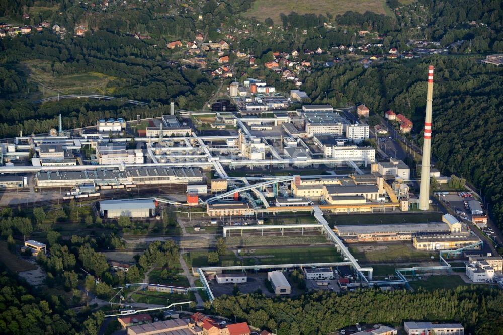 Luftbild Sokolov - Werksgelände des Chemieproduzenten Hexion a.s. in Sokolov in Tschechische Republik