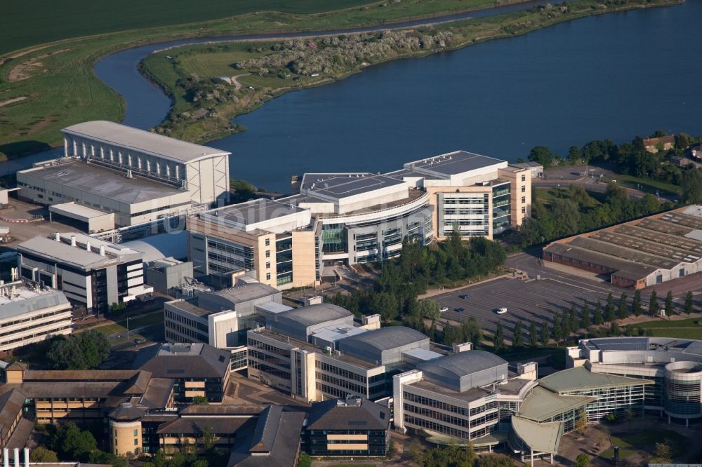 Luftaufnahme Sandwich - Werksgelände des Chemieproduzenten Pfizer Ltd und Discovery Park in Sandwich in England, Vereinigtes Königreich