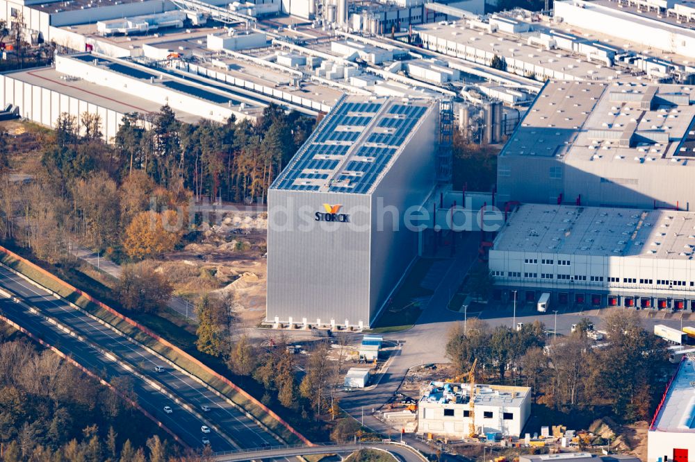 Luftbild Halle (Westfalen) - Werksgelände Condetta GmbH & Co. KG Storck Industrie-Service in Halle (Westfalen) im Bundesland Nordrhein-Westfalen, Deutschland