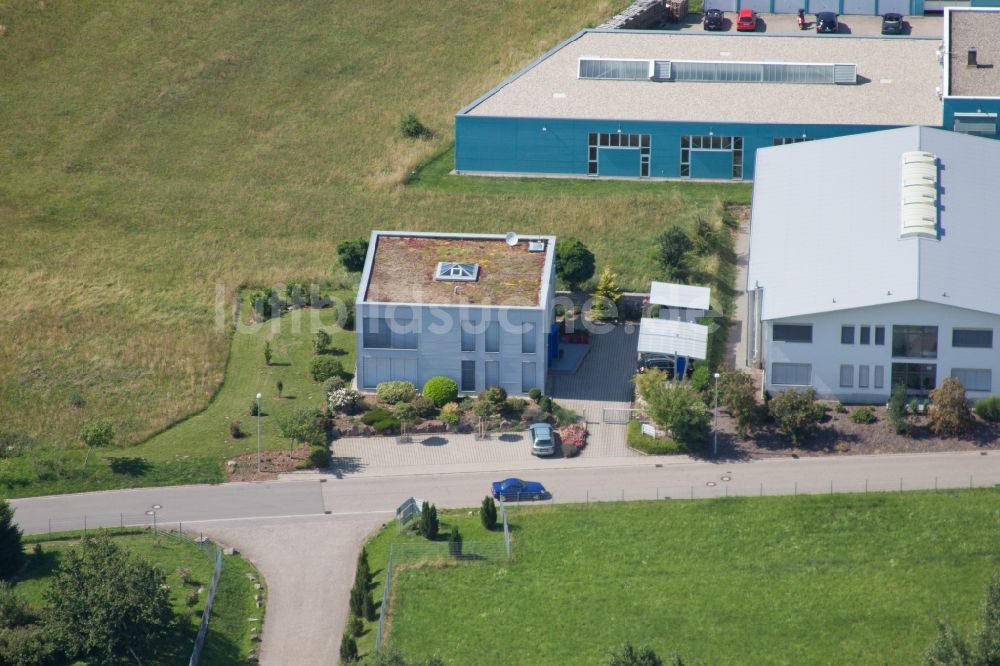 Marxzell aus der Vogelperspektive: Werksgelände der corthum Nordschwarzwald GmbH - corthum Erdenwerk im Ortsteil Pfaffenrot in Marxzell im Bundesland Baden-Württemberg