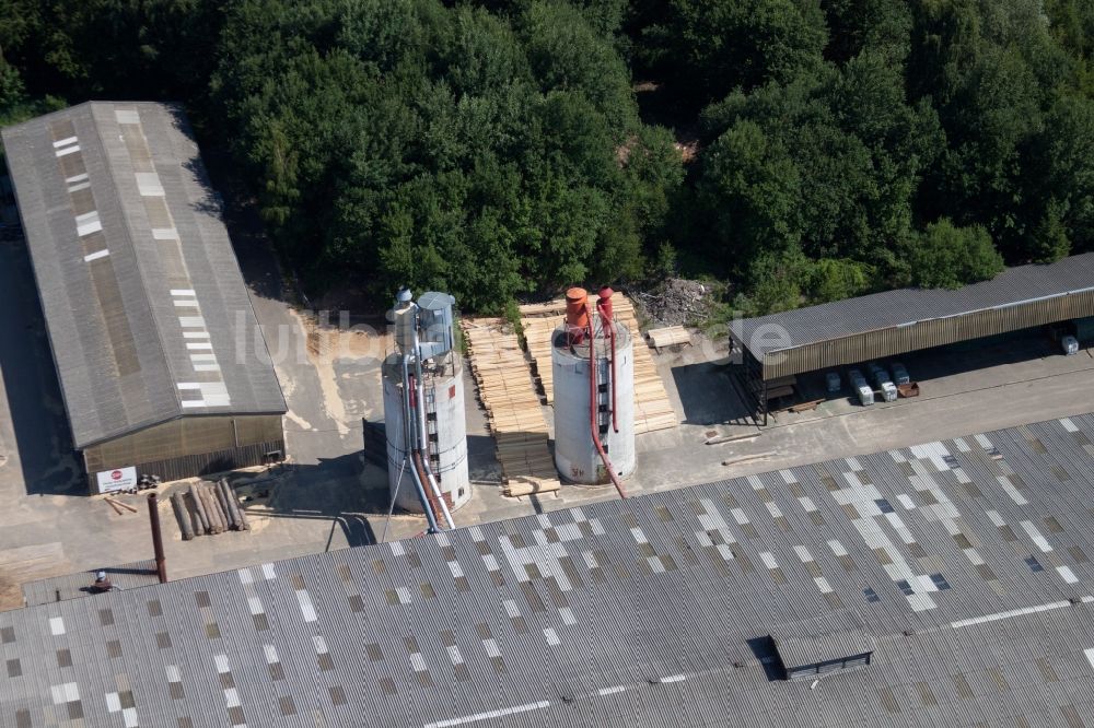 Luftbild Marxzell - Werksgelände der corthum Nordschwarzwald GmbH - corthum Erdenwerk im Ortsteil Pfaffenrot in Marxzell im Bundesland Baden-Württemberg