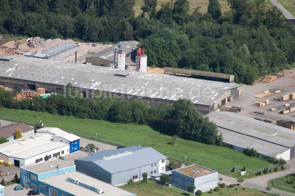 Luftbild Marxzell - Werksgelände der corthum Nordschwarzwald GmbH - corthum Erdenwerk im Ortsteil Pfaffenrot in Marxzell im Bundesland Baden-Württemberg