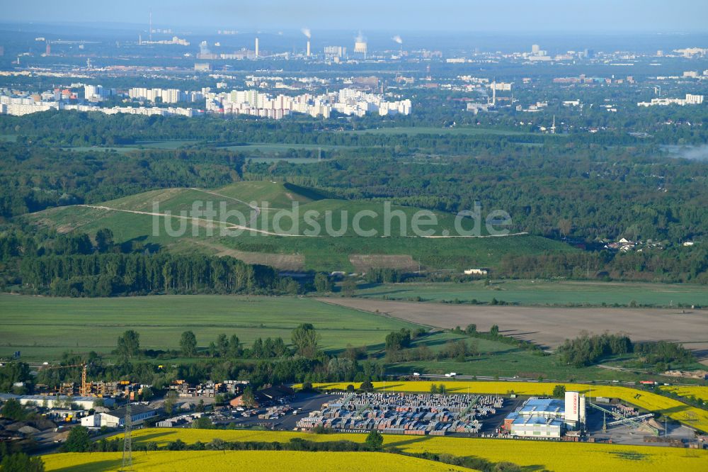 Luftbild Wandlitz - Werksgelände der Dachziegelwerke Nelskamp GmbH in Schönerlinde im Bundesland Brandenburg, Deutschland