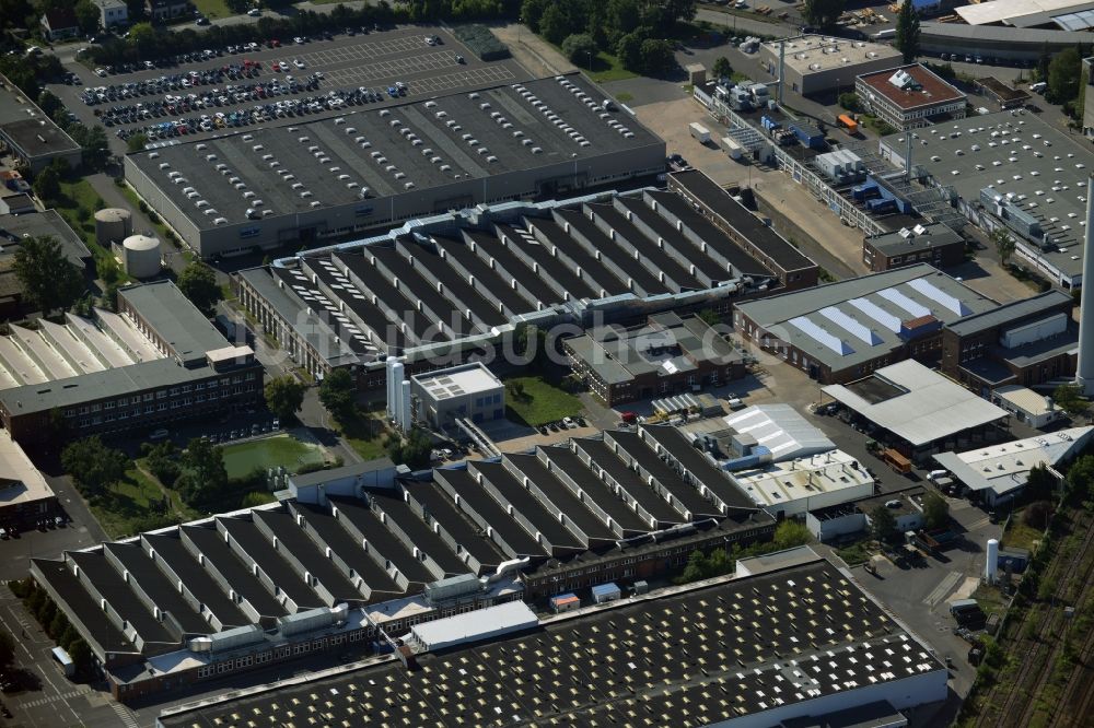 Berlin von oben - Werksgelände der Daimler AG - Mercedes-Benz in Berlin