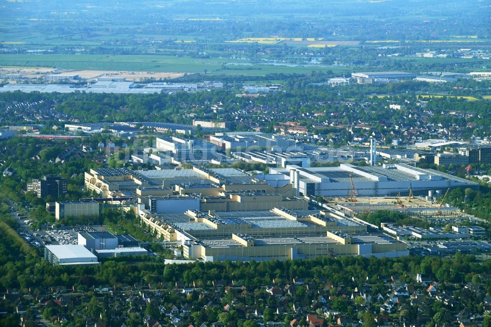 Luftaufnahme Bremen - Werksgelände der Daimler AG Mercedes-Benz Werk in Bremen, Deutschland