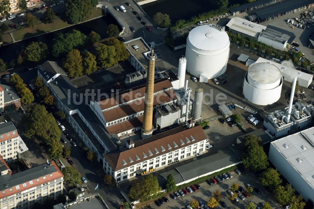 Berlin aus der Vogelperspektive: Werksgelände der Daume GmbH - Niederlassung Berlin an der Thiemannstraße in Berlin