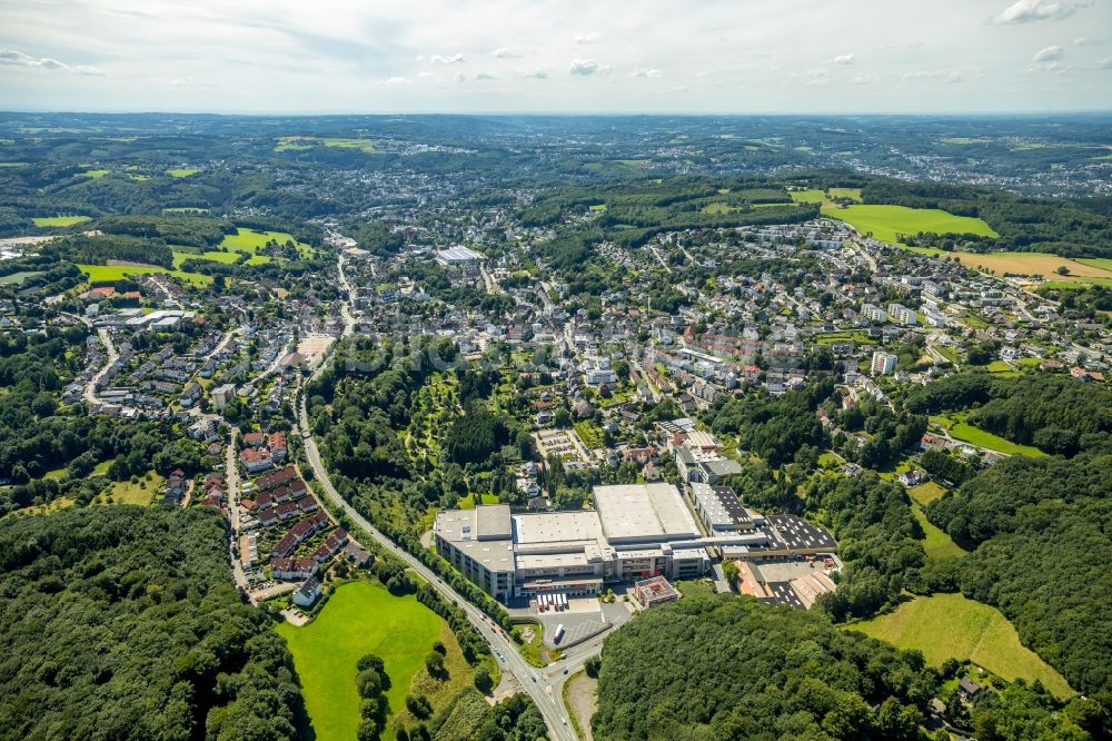 Luftaufnahme Ennepetal - Werksgelände der der Ferdinand Bilstein GmbH + Co. KG an der Wilhelmstraße in Ennepetal im Bundesland Nordrhein-Westfalen - NRW, Deutschland