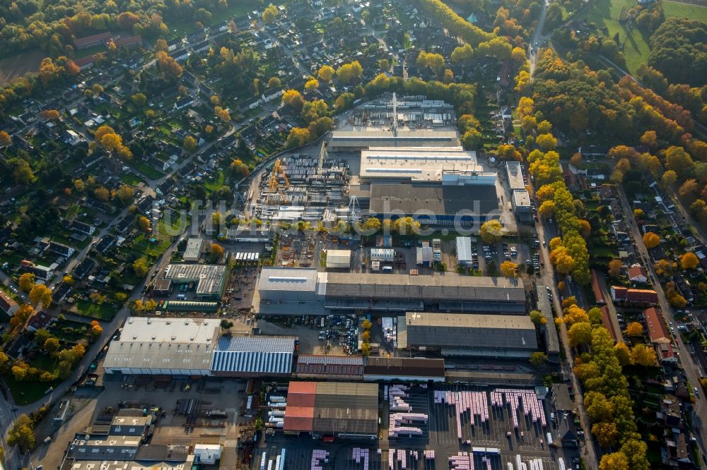 Luftbild Gladbeck - Werksgelände der DEUTSCHE ROCKWOOL Mineralwoll GmbH & Co. OHG in Gladbeck im Bundesland Nordrhein-Westfalen