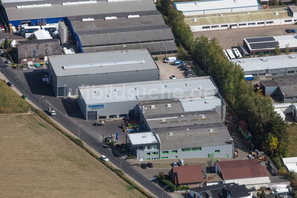 Luftaufnahme Stolberg - Werksgelände DIRKRA Sondermaschinenbau GmbH & Co.KG im Ortsteil Mausbach in Stolberg im Bundesland Nordrhein-Westfalen, Deutschland