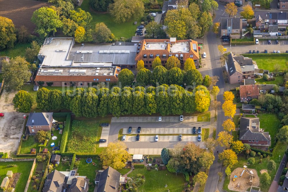 Luftaufnahme Uedem - Werksgelände der ELTEN GMBH in Uedem im Bundesland Nordrhein-Westfalen, Deutschland