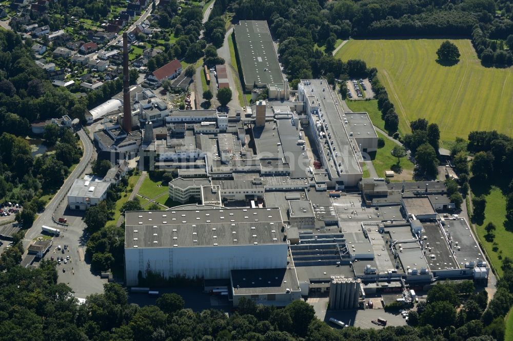 Luftbild Osnabrück - Werksgelände der Felix Schoeller Holding GmbH & Co. KG in Osnabrück im Bundesland Niedersachsen