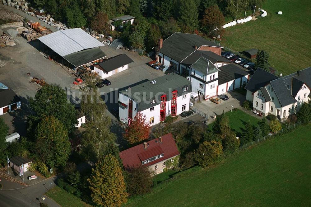 Reinsdorf bei Zwickau / Sachsen aus der Vogelperspektive: Werksgelände der Firma RSB GmbH