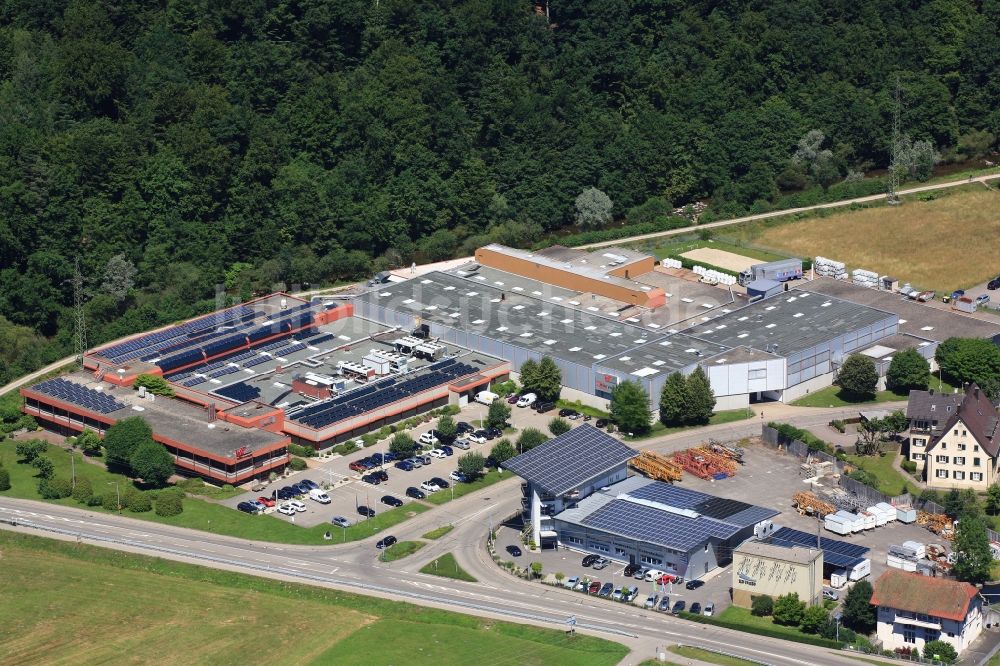 Luftbild Schopfheim - Werksgelände der Firma Würth Elektronik in Schopfheim im Bundesland Baden-Württemberg