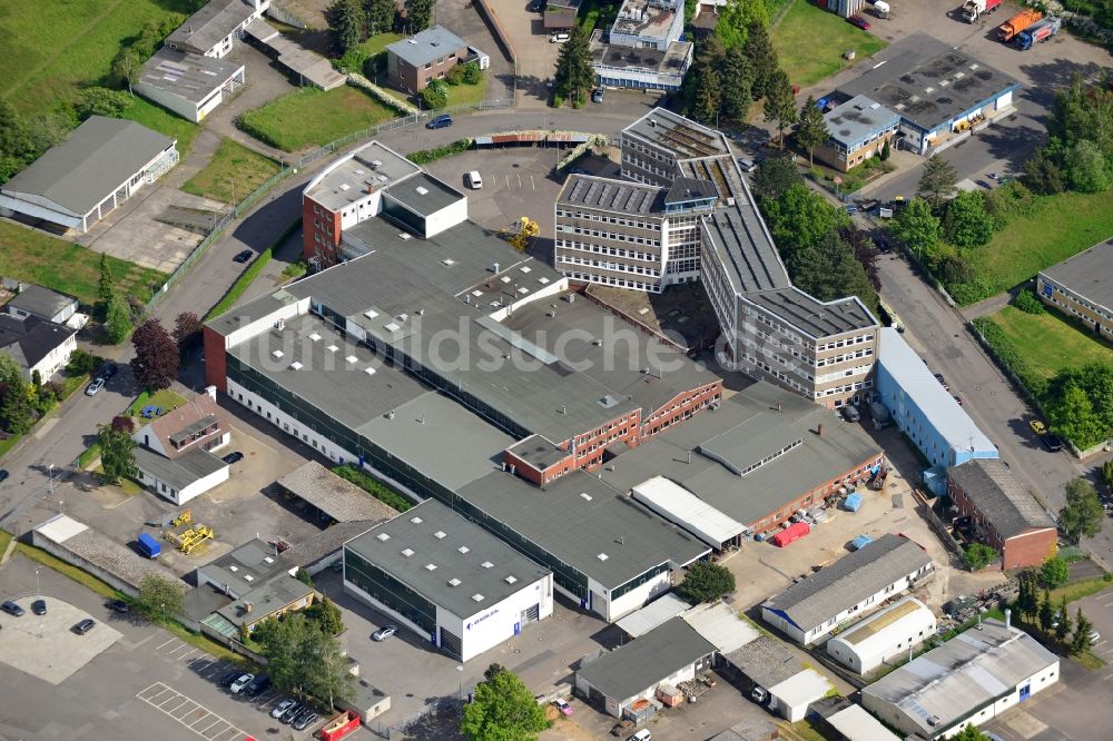 Lübeck aus der Vogelperspektive: Werksgelände der GABLER Thermoform GmbH & Co. KG in Lübeck im Bundesland Schleswig-Holstein