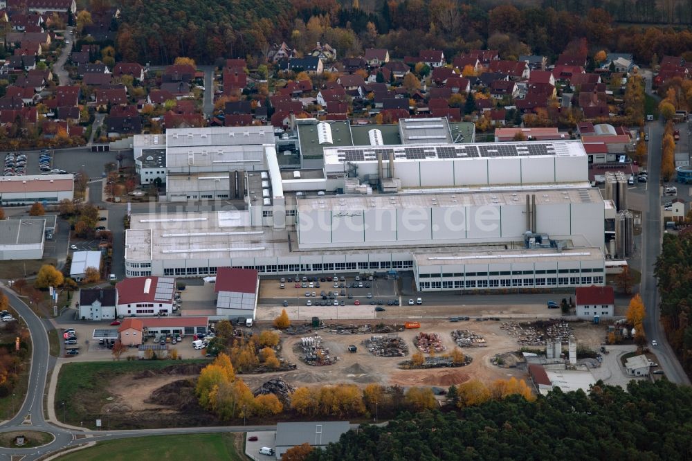 Luftbild Dietenhofen - Werksgelände der geobra Brandstätter Stiftung & Co. KG in Dietenhofen im Bundesland Bayern, Deutschland