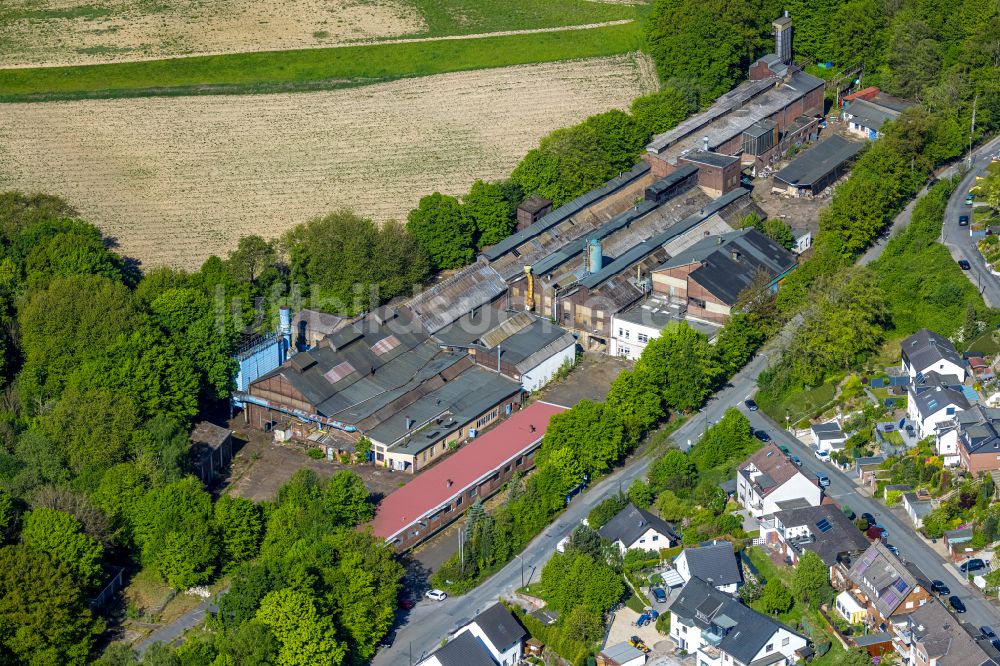 Hagen von oben - Werksgelände der GEWEKE Gusstechnik GmbH + Co. KG in Hagen im Bundesland Nordrhein-Westfalen, Deutschland