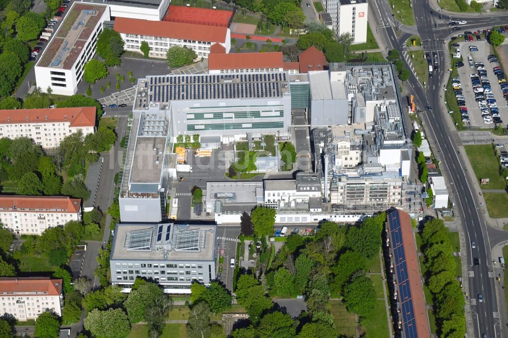 Luftbild Dresden - Werksgelände der GlaxoSmithKline GmbH & Co. KG in Dresden im Bundesland Sachsen, Deutschland